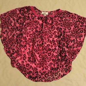 Amy Byer Poncho Shirt